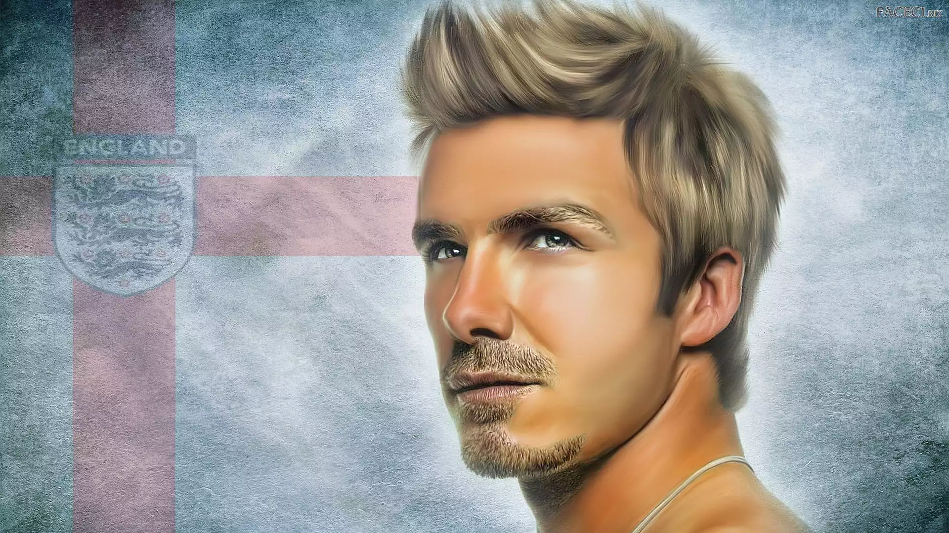 Grafika, David Beckham, Piłkarz